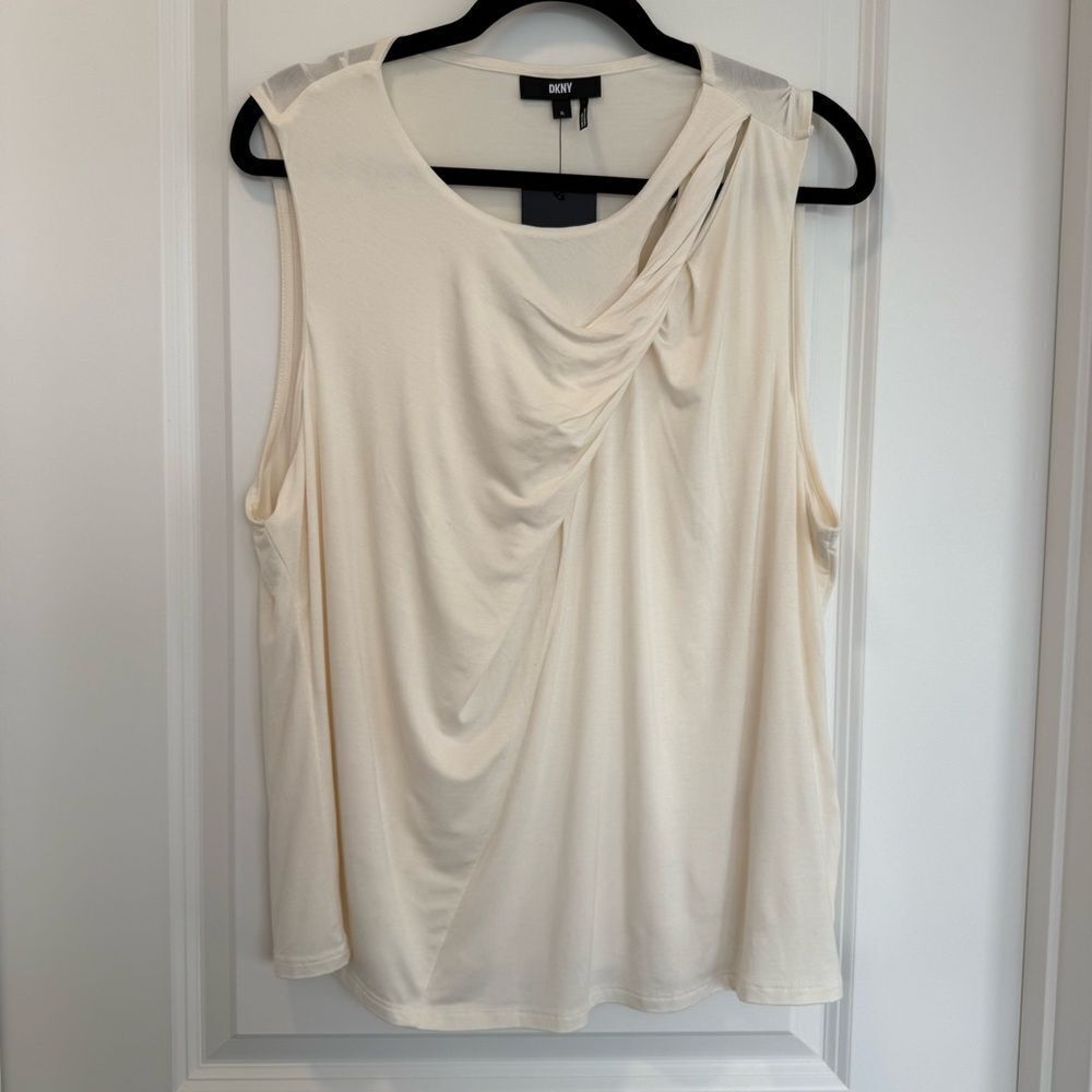 DKNY | sleeveless blouse